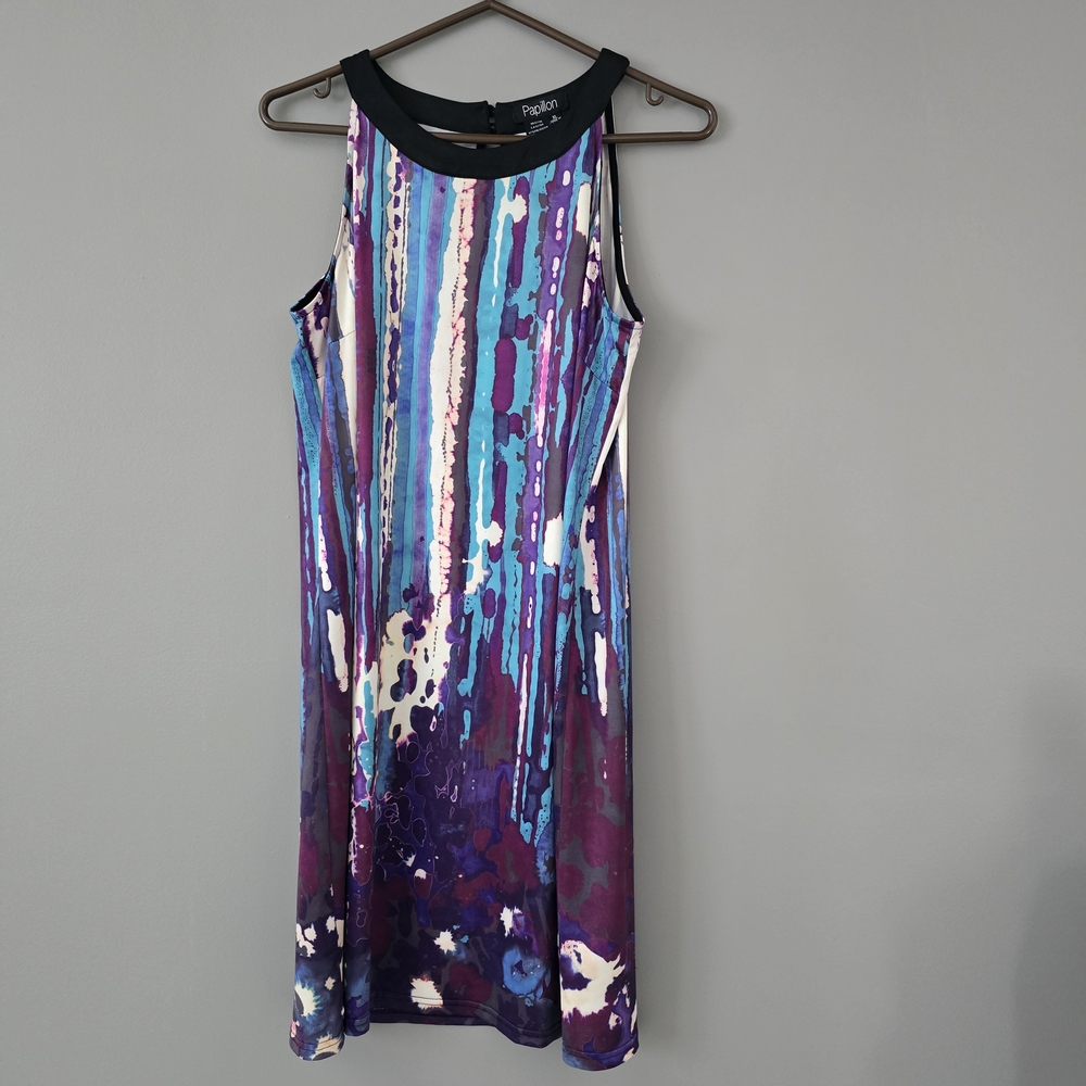 NWT Papillon Sleeveless halter-neck dress in Size XL